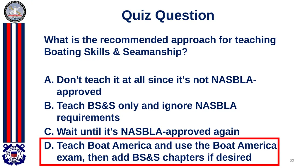National Public Education Directorate Instructor - slide 53 of 96