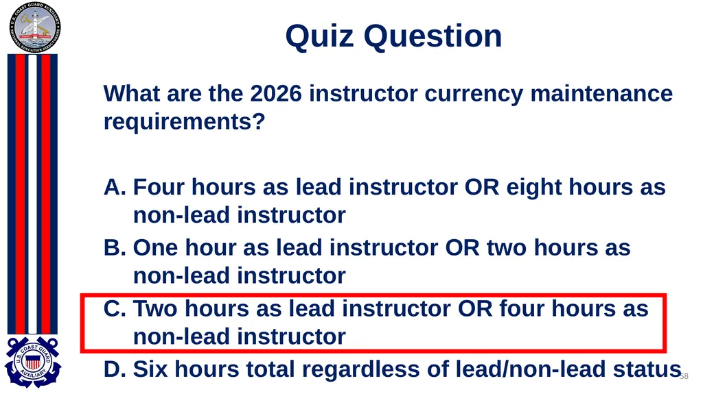National Public Education Directorate Instructor - slide 58 of 96
