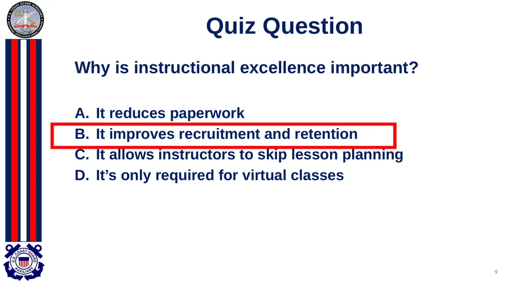 National Public Education Directorate Instructor - slide 9 of 96