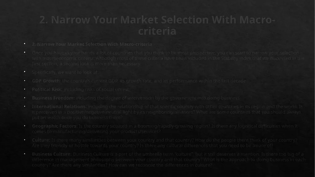 MARKET SEGMENTATION Market Segmentation, - slide 16 of 25