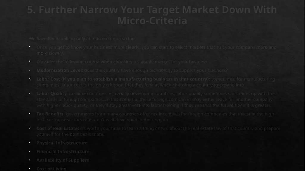 MARKET SEGMENTATION Market Segmentation, - slide 20 of 25