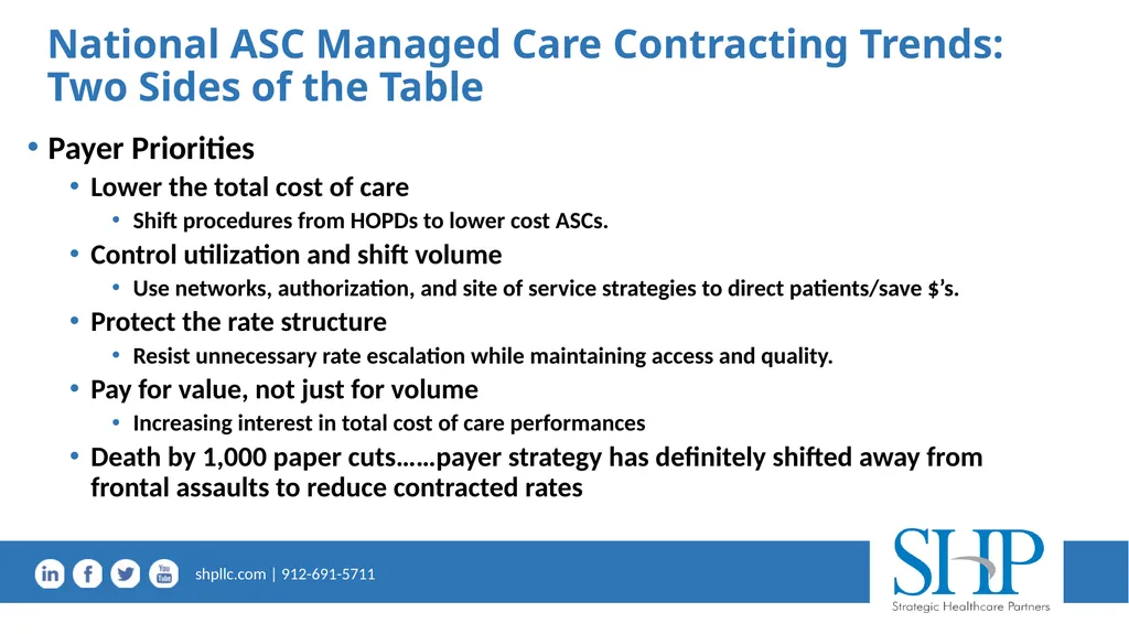 Effective Managed Care Strategy in a Volatile - slide 6 of 37