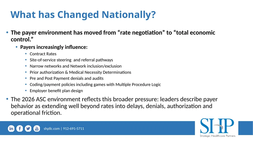 Effective Managed Care Strategy in a Volatile - slide 5 of 37