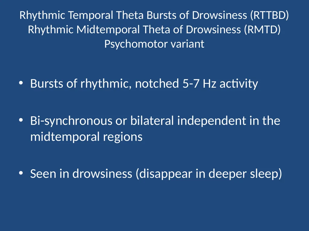 NORMAL ADULT EEG Amar B. Bhatt, MD, FAES Assistant - slide 33 of 66
