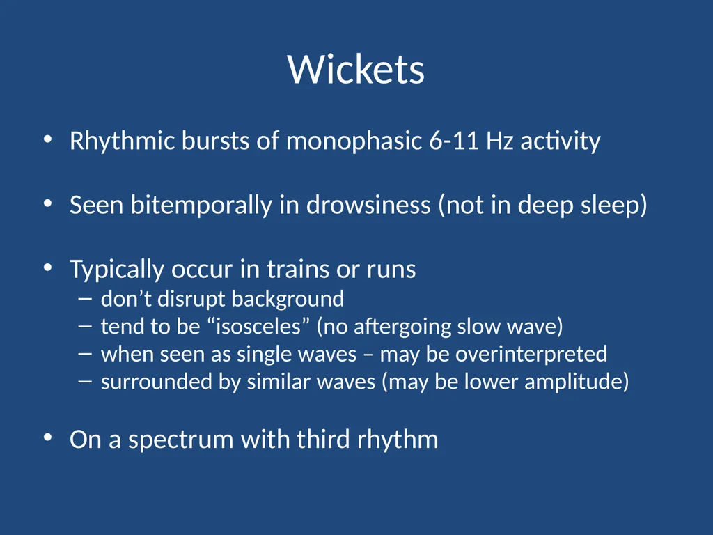 NORMAL ADULT EEG Amar B. Bhatt, MD, FAES Assistant - slide 29 of 66