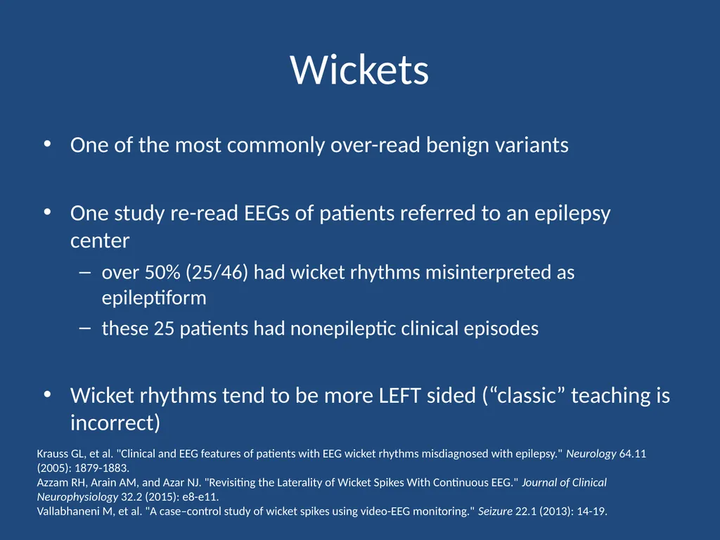 NORMAL ADULT EEG Amar B. Bhatt, MD, FAES Assistant - slide 30 of 66