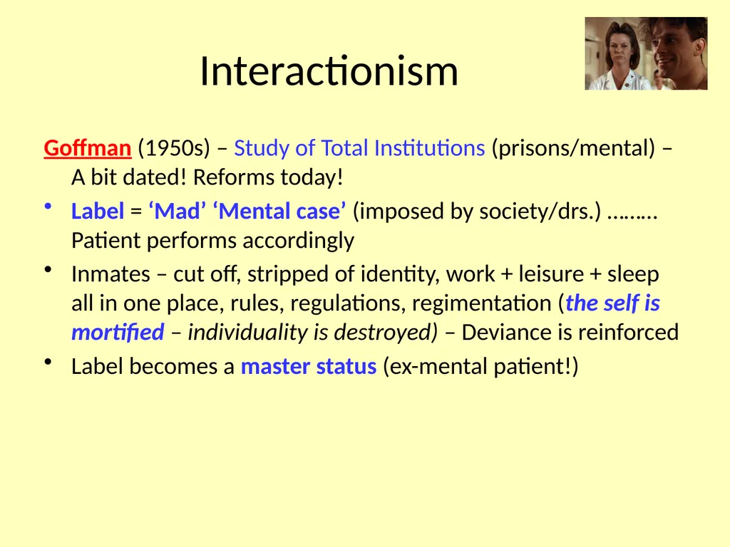 Labelling and the media Why do people commit crime - slide 14 of 25