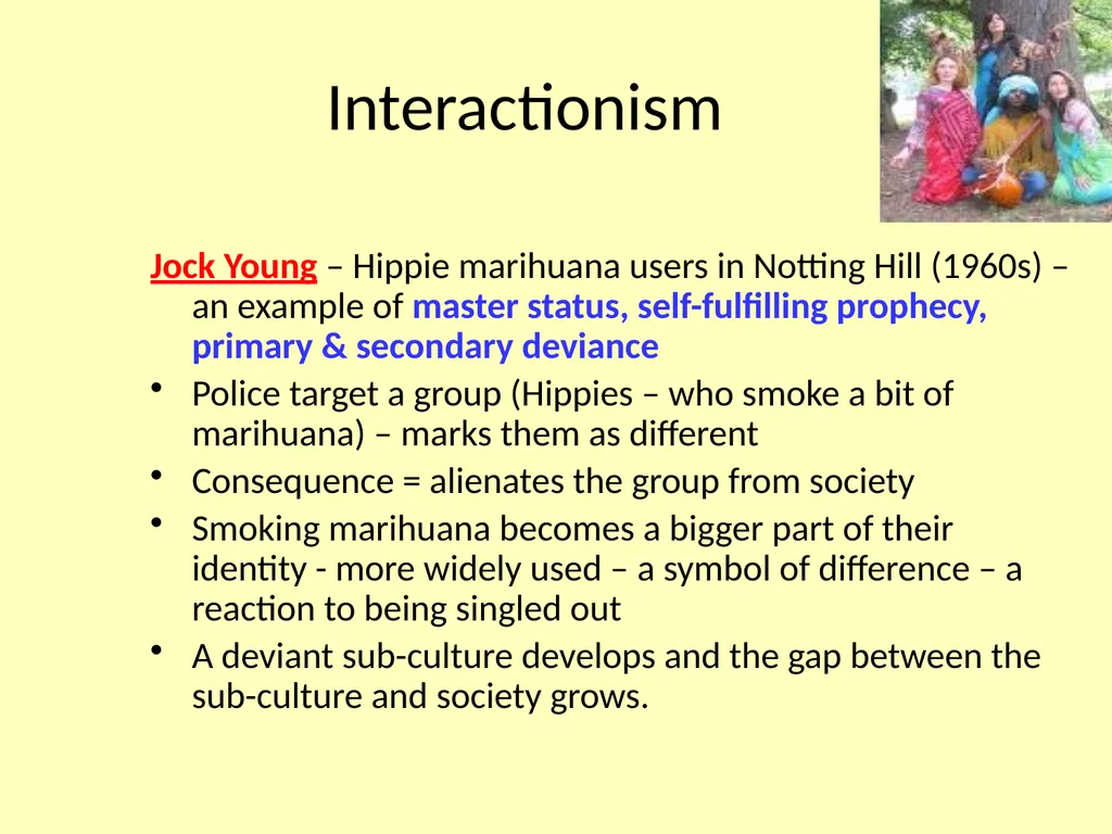 Labelling and the media Why do people commit crime - slide 16 of 25