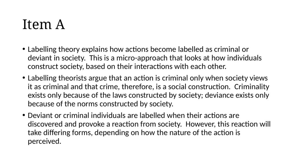 Using material from Item A and elsewhere, assess - slide 4 of 11