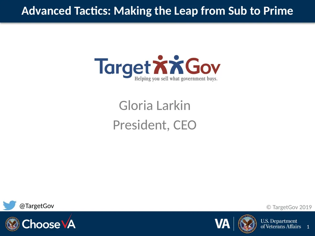 1 Advanced Tactics: Making the Leap from Sub to