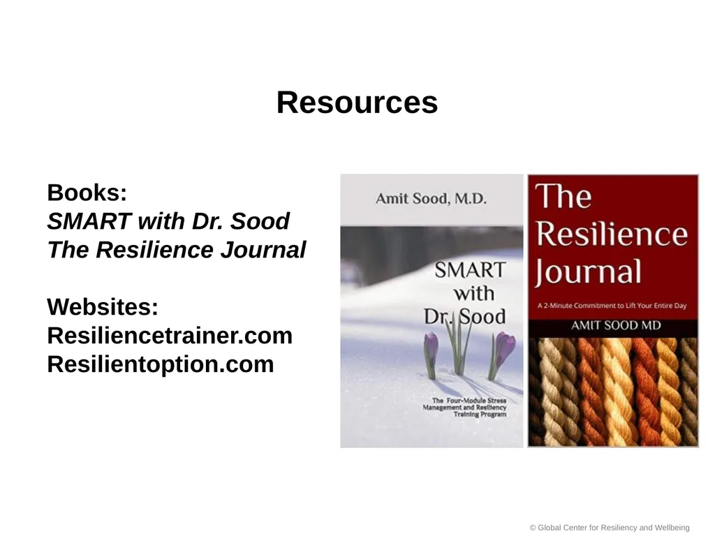 SMART Stress Management & Resiliency Training - slide 62 of 62