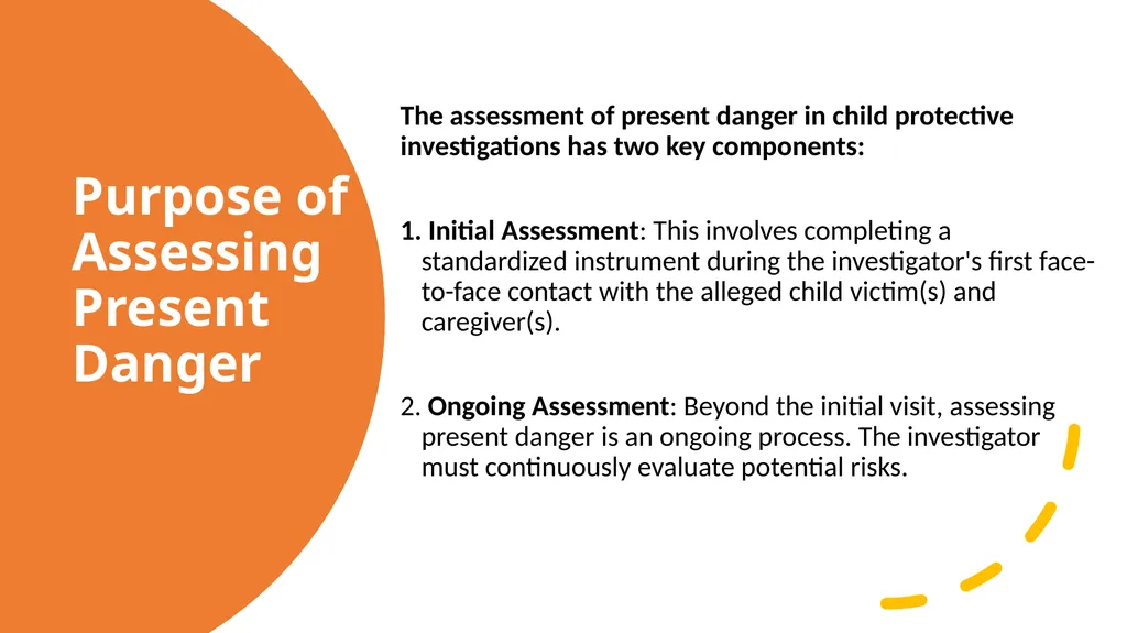 Increase the Sufficiency of Present Danger - slide 5 of 16