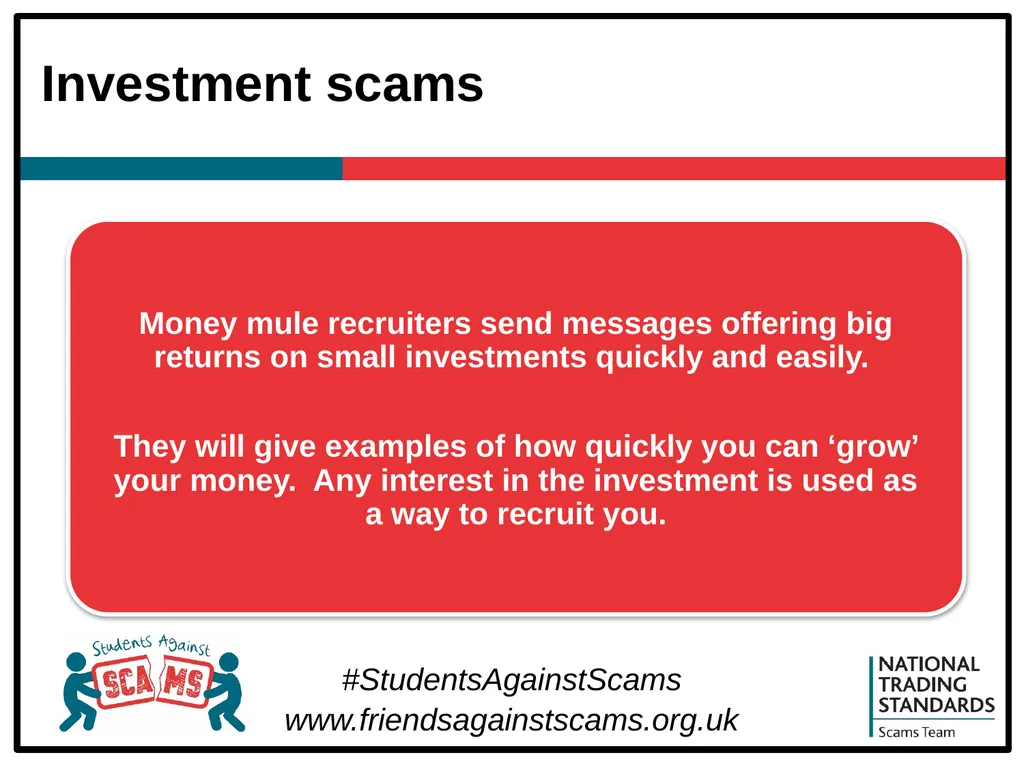 About Students Against Scams Raising students’ - slide 21 of 31