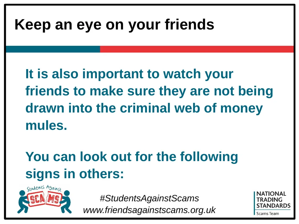 About Students Against Scams Raising students’ - slide 26 of 31