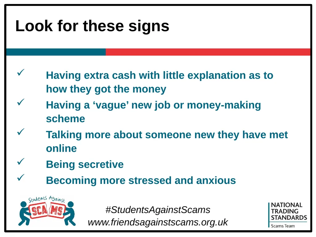 About Students Against Scams Raising students’ - slide 27 of 31
