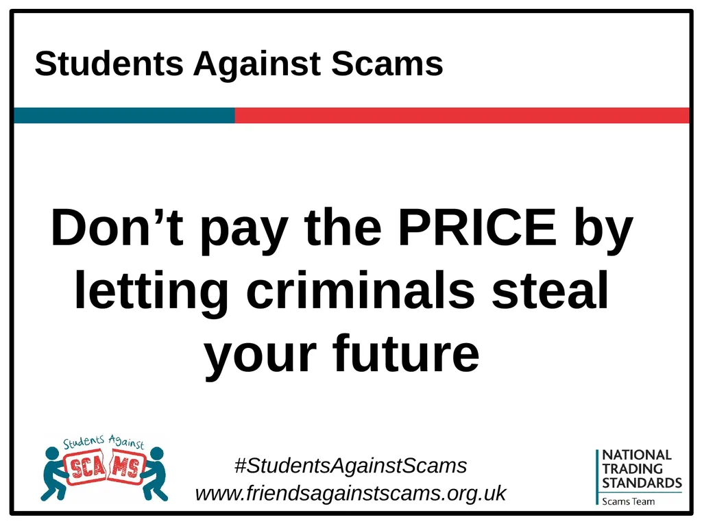 About Students Against Scams Raising students’ - slide 29 of 31