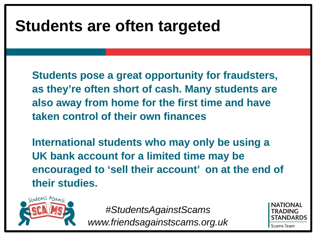 About Students Against Scams Raising students’ - slide 14 of 31