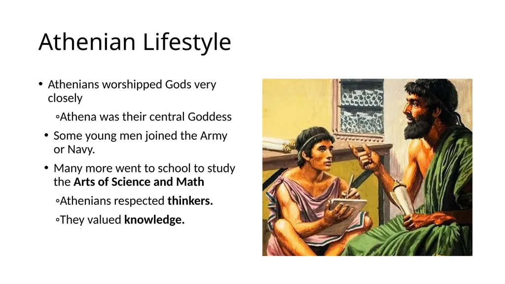 Athens Vs. Sparta Compare and Contrast Activity - slide 6 of 17
