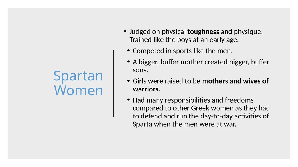 Athens Vs. Sparta Compare and Contrast Activity - slide 15 of 17