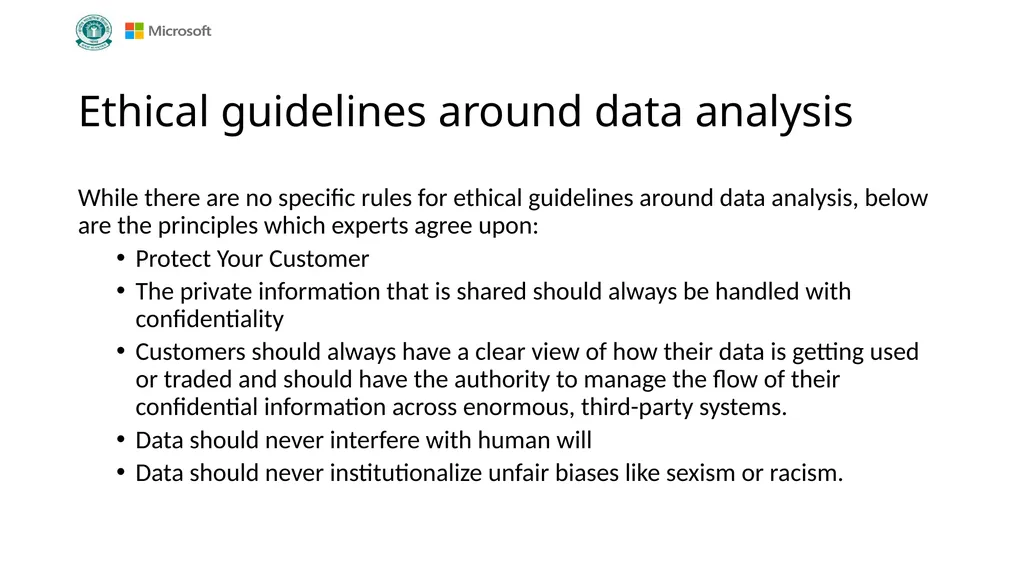 Data Science Grade X Version 1.0 Chapter 1: Use of - slide 43 of 45