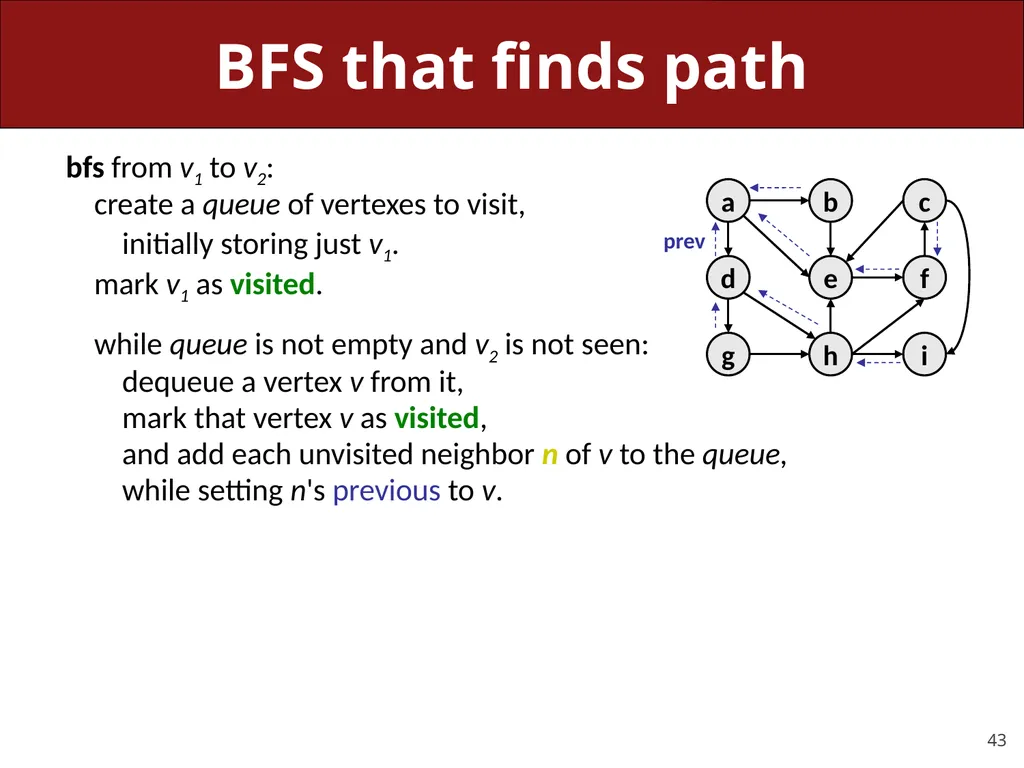 CS 106X, Lecture 23 Dijkstra and A* Search - slide 43 of 79
