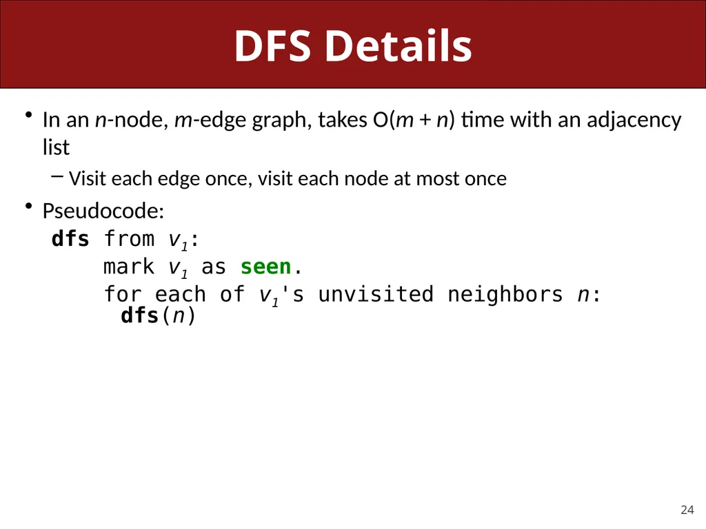 CS 106X, Lecture 23 Dijkstra and A* Search - slide 24 of 79