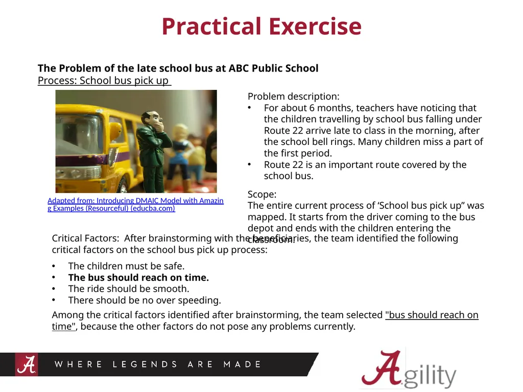 Agility – Root Cause Analysis Root Cause Analysis - slide 8 of 11