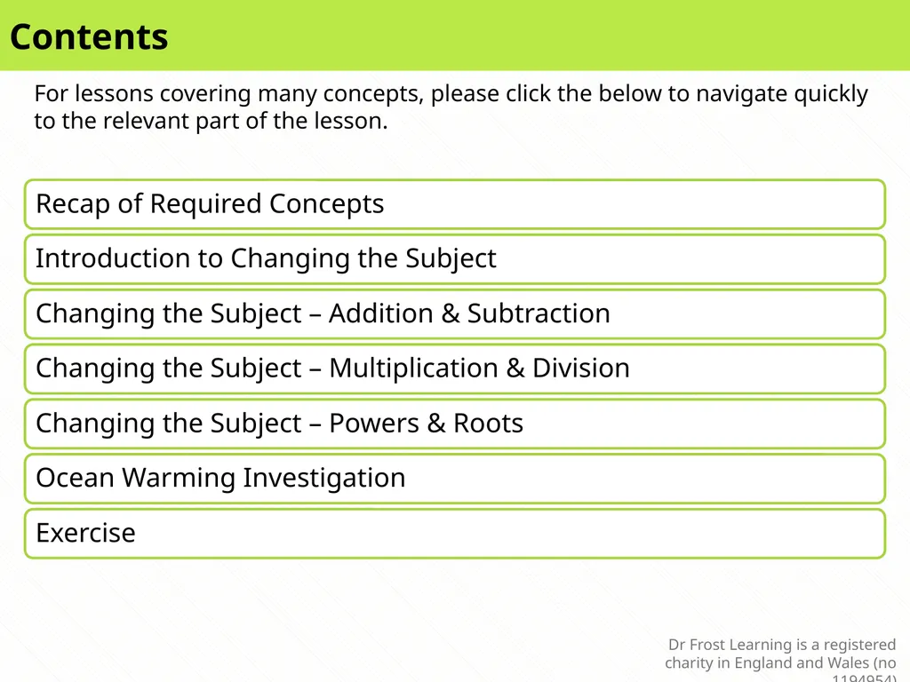 Lauren Richards Changing the Subject – One Step - slide 5 of 49