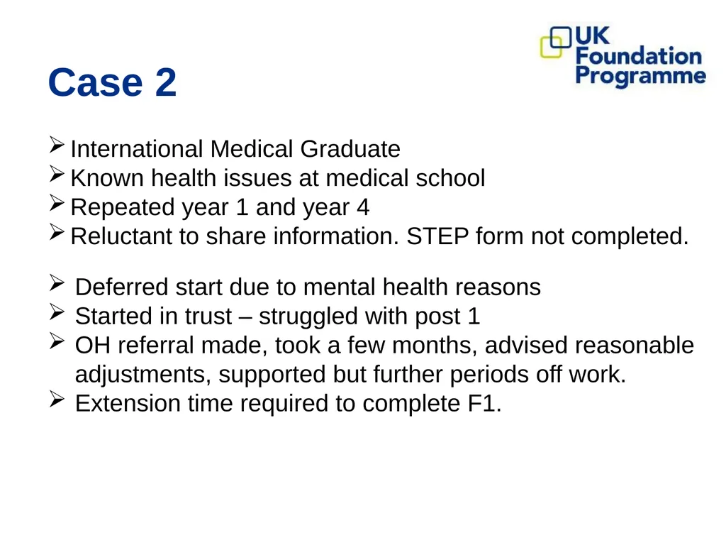 Supporting Trainees Entering Practice (STEP) - slide 21 of 23
