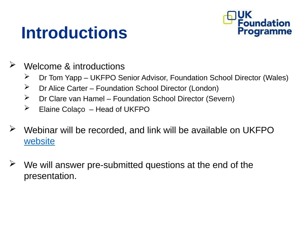 Supporting Trainees Entering Practice (STEP) - slide 2 of 23