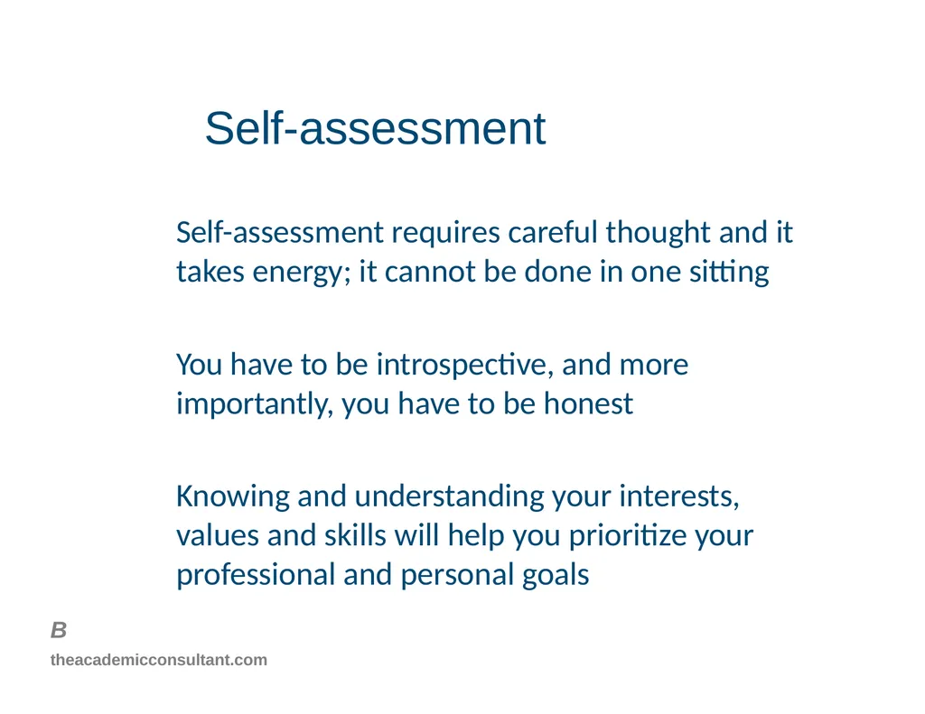 Intro to Individual Development Plans for - slide 10 of 26