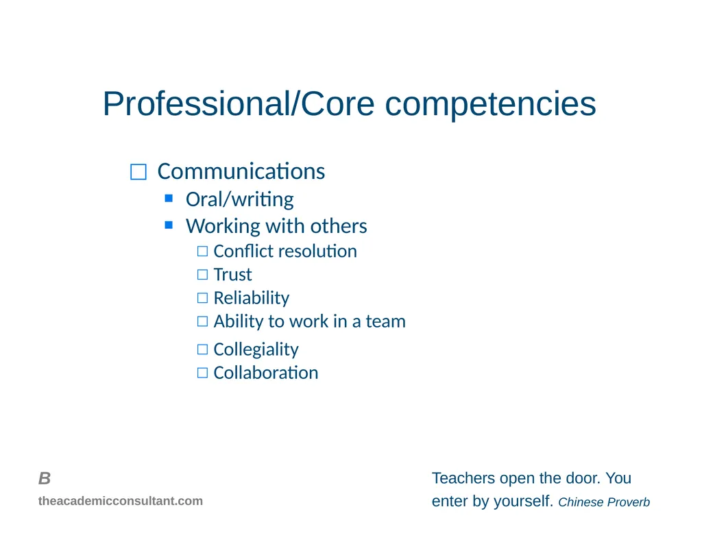 Intro to Individual Development Plans for - slide 19 of 26