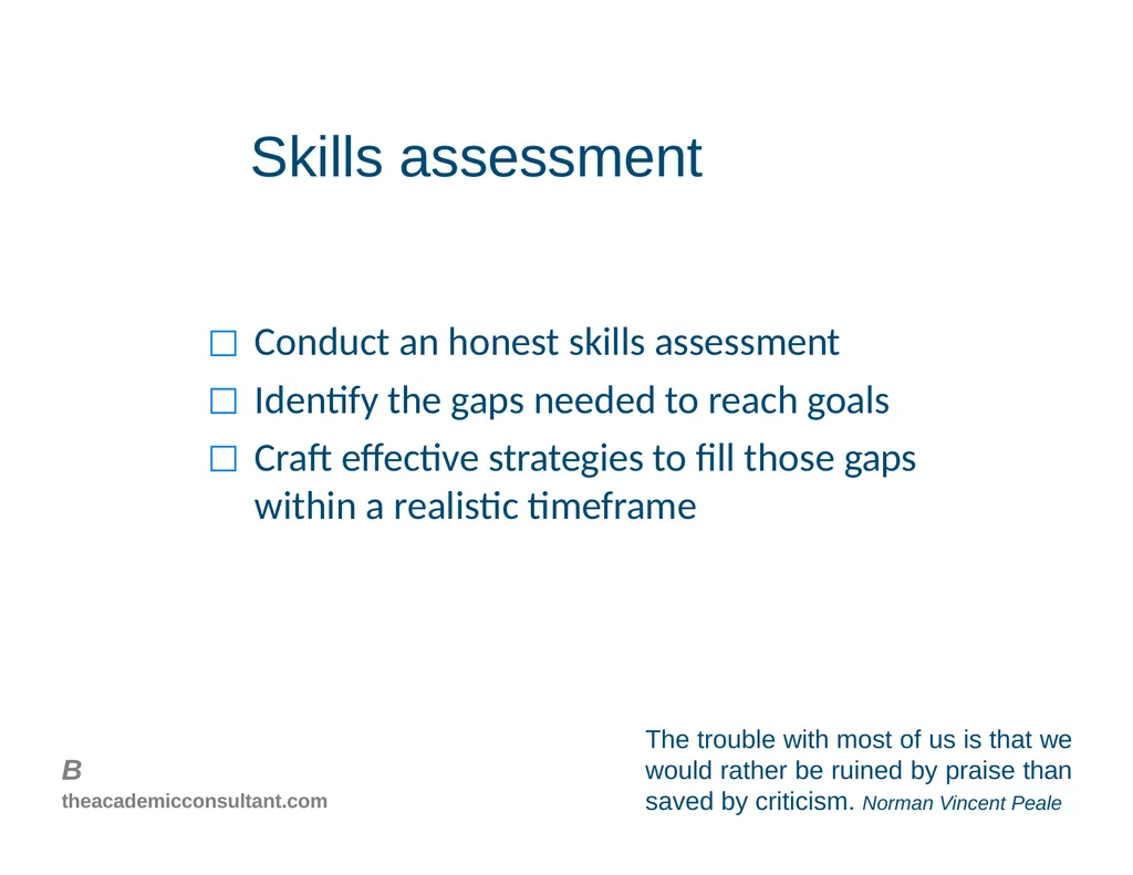 Intro to Individual Development Plans for - slide 17 of 26