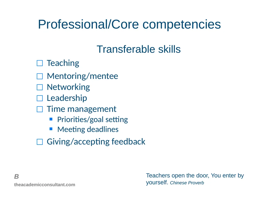 Intro to Individual Development Plans for - slide 18 of 26