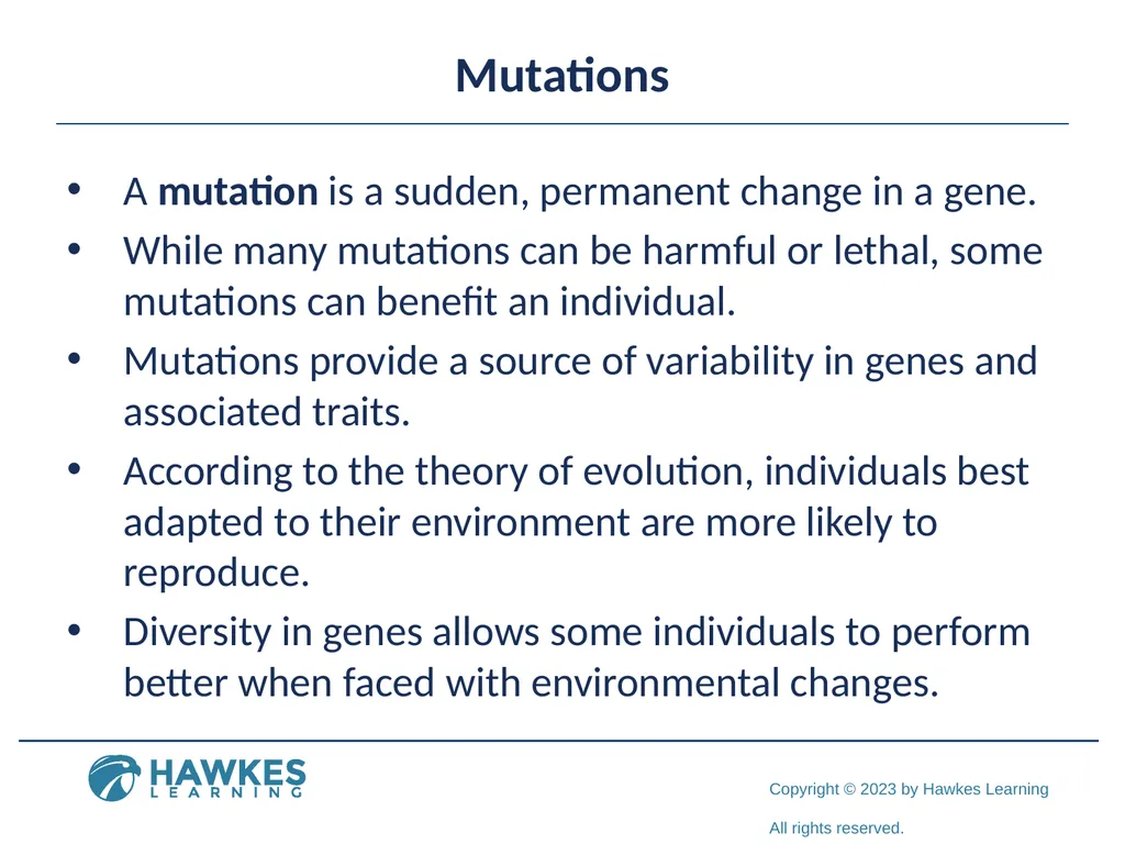 Lesson 2.1 Human Genetics Human Genetics Figure 1 - slide 17 of 26