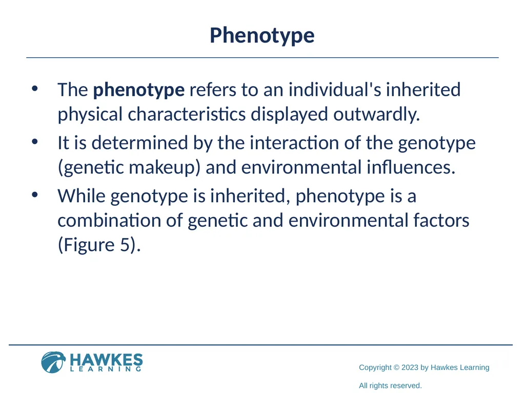 Lesson 2.1 Human Genetics Human Genetics Figure 1 - slide 10 of 26