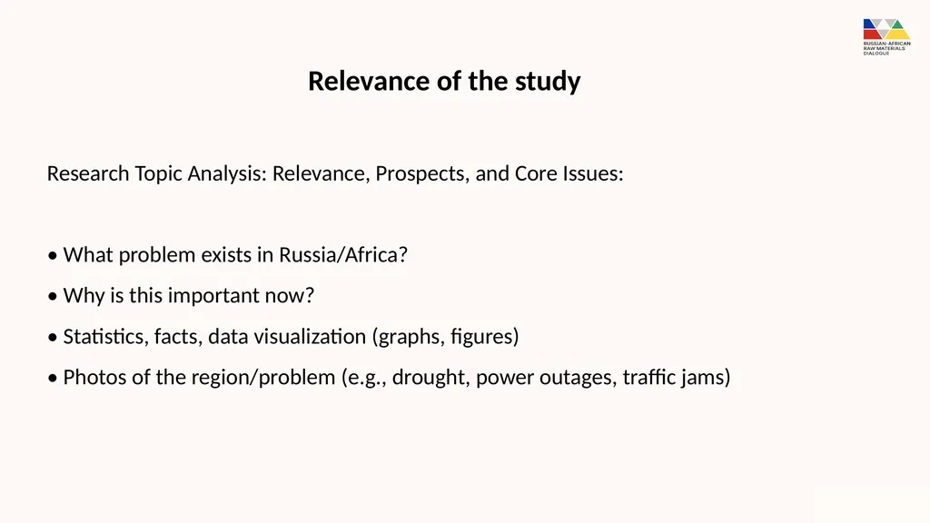 Presentation Template for participation in - slide 5 of 14