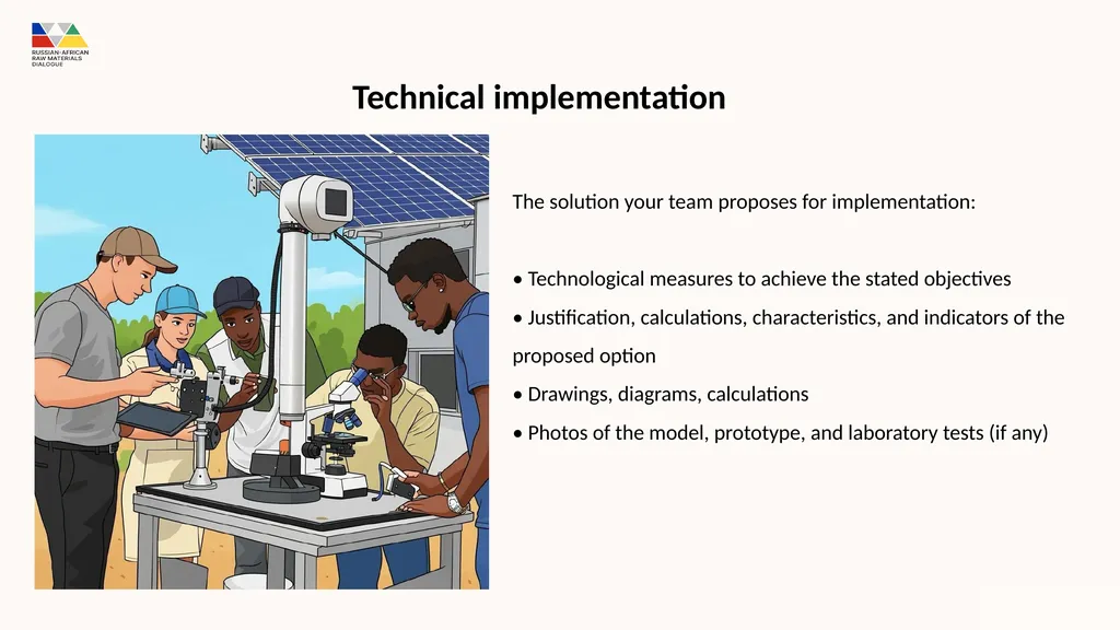 Presentation Template for participation in - slide 8 of 14
