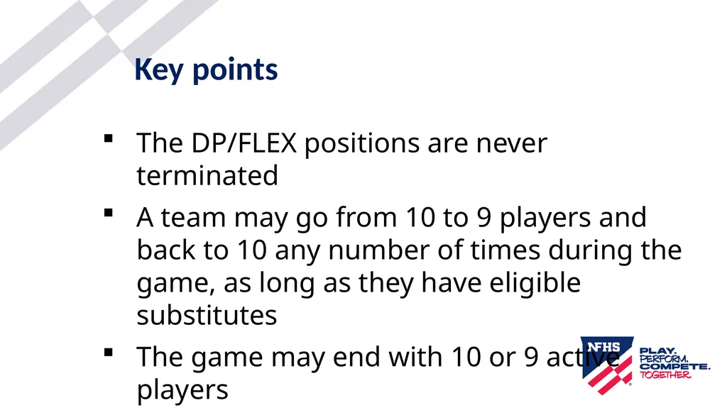 2025-26 NFHS Softball DP/FLEX Updated 1/05/2026 - slide 22 of 43