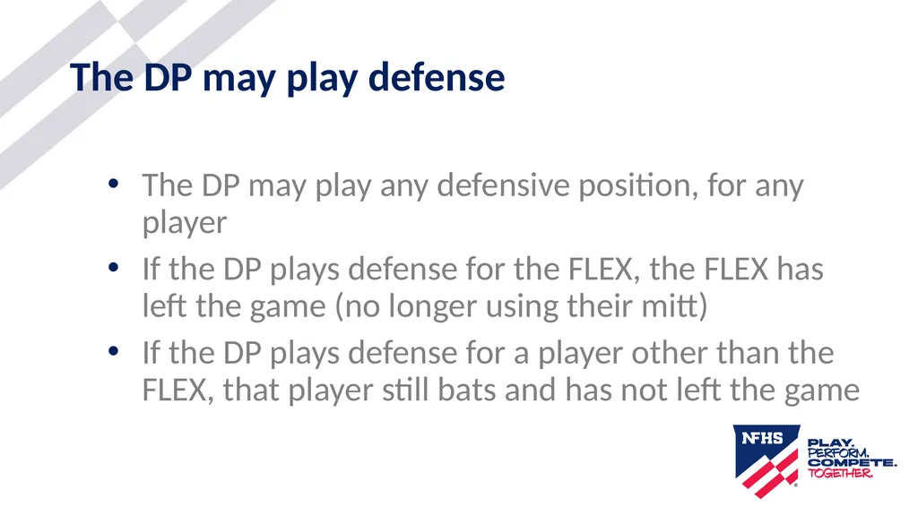 2025-26 NFHS Softball DP/FLEX Updated 1/05/2026 - slide 17 of 43