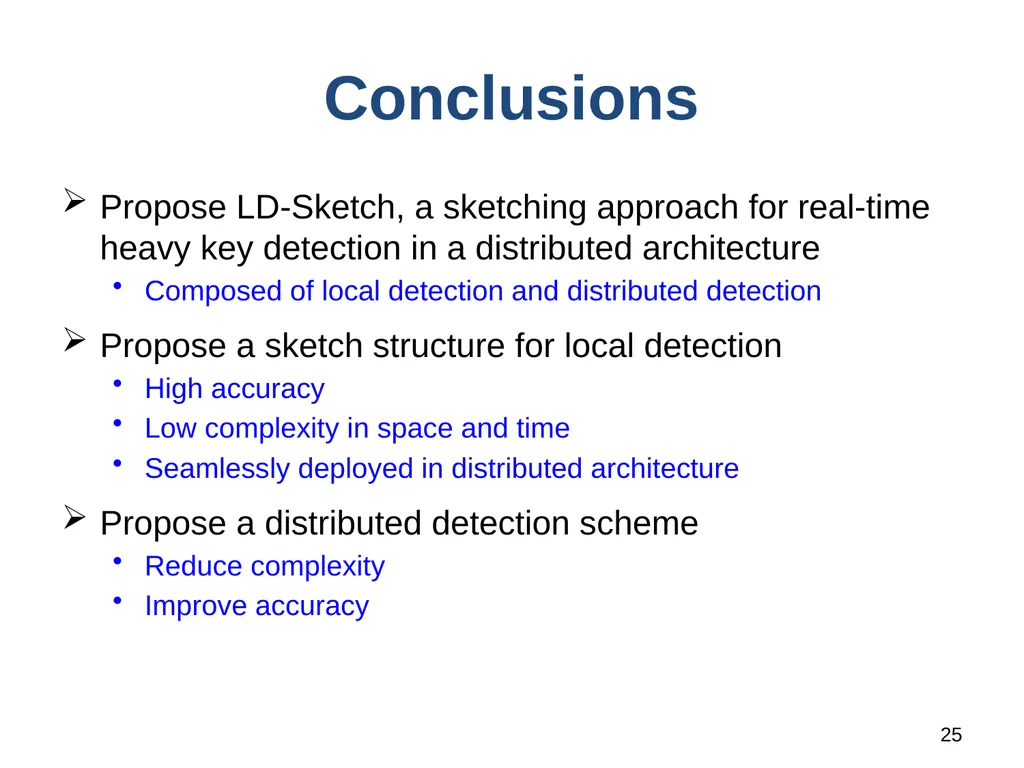 1 LD-Sketch: A Distributed Sketching Design for - slide 25 of 25