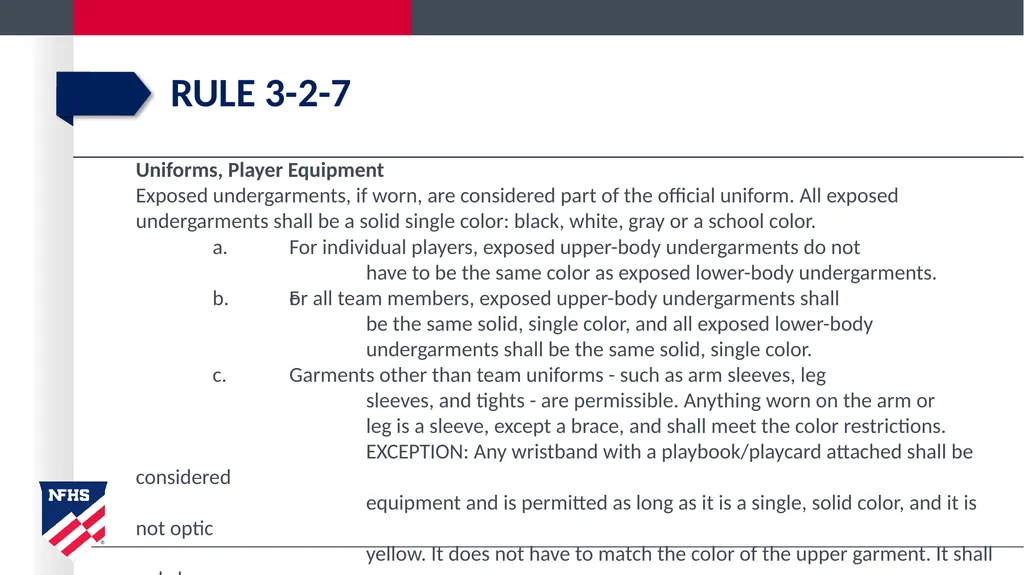 2020-21 NFHS Softball Substituting, Lineup - slide 5 of 57