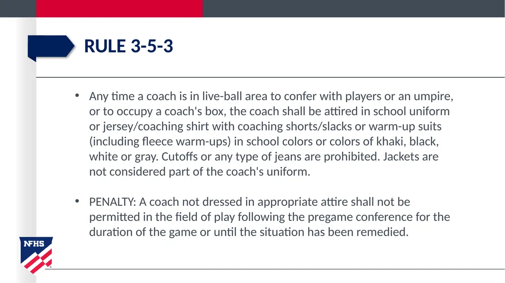 2020-21 NFHS Softball Substituting, Lineup - slide 44 of 57