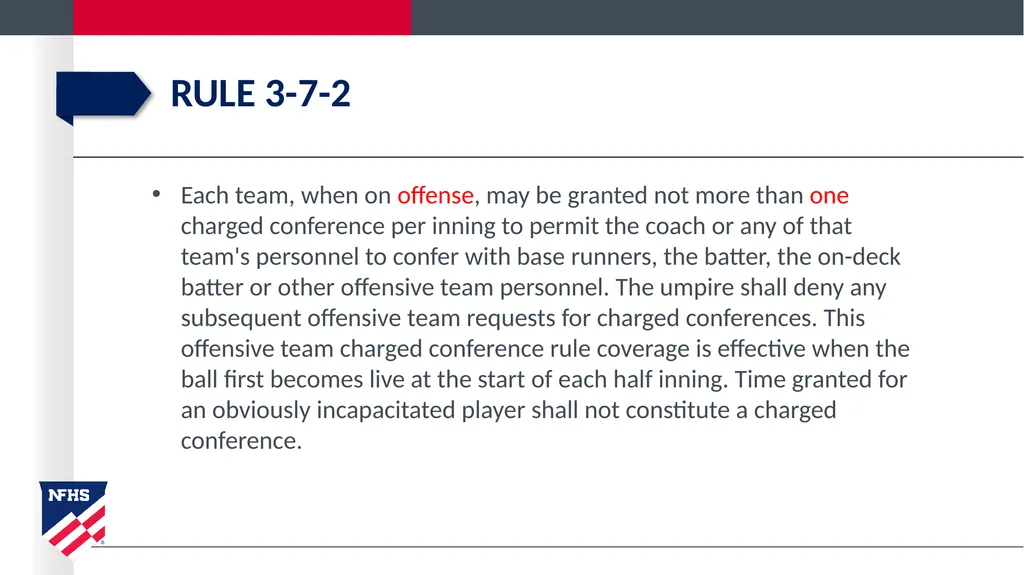 2020-21 NFHS Softball Substituting, Lineup - slide 49 of 57