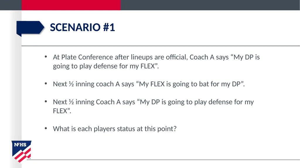 2020-21 NFHS Softball Substituting, Lineup - slide 27 of 57
