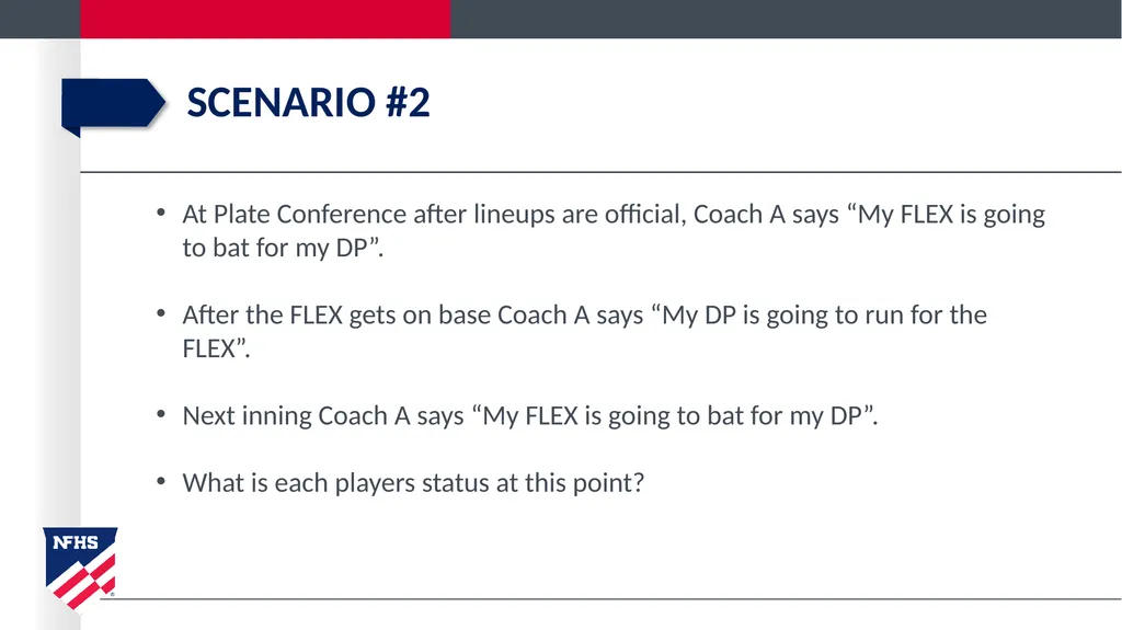 2020-21 NFHS Softball Substituting, Lineup - slide 29 of 57