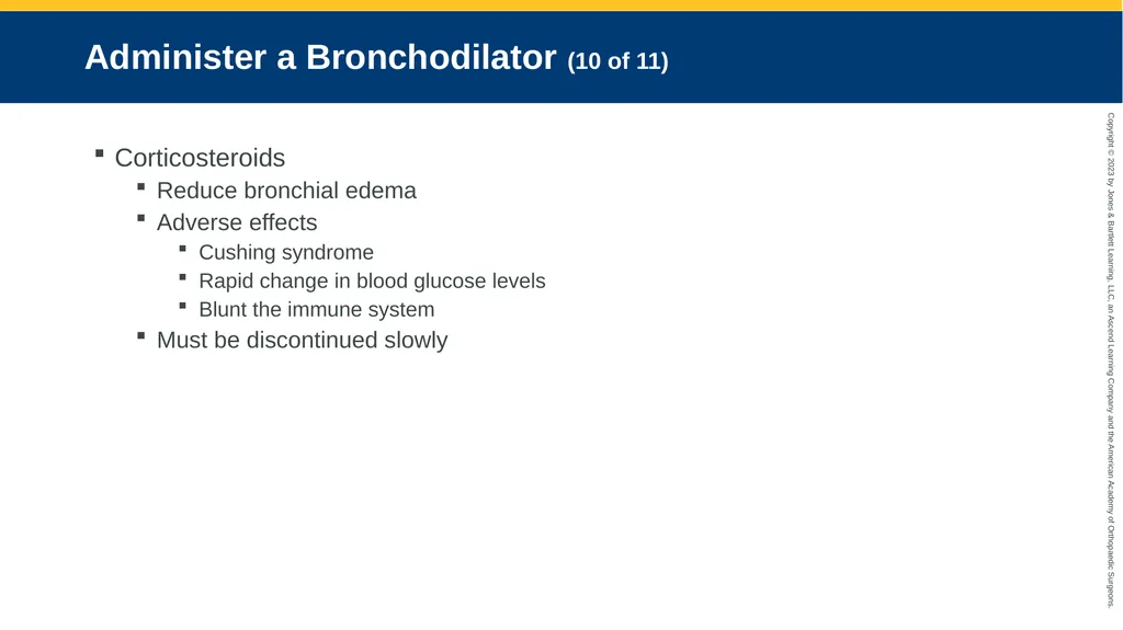 Respiratory Emergencies CHAPTER 17 Introduction - slide 88 of 179