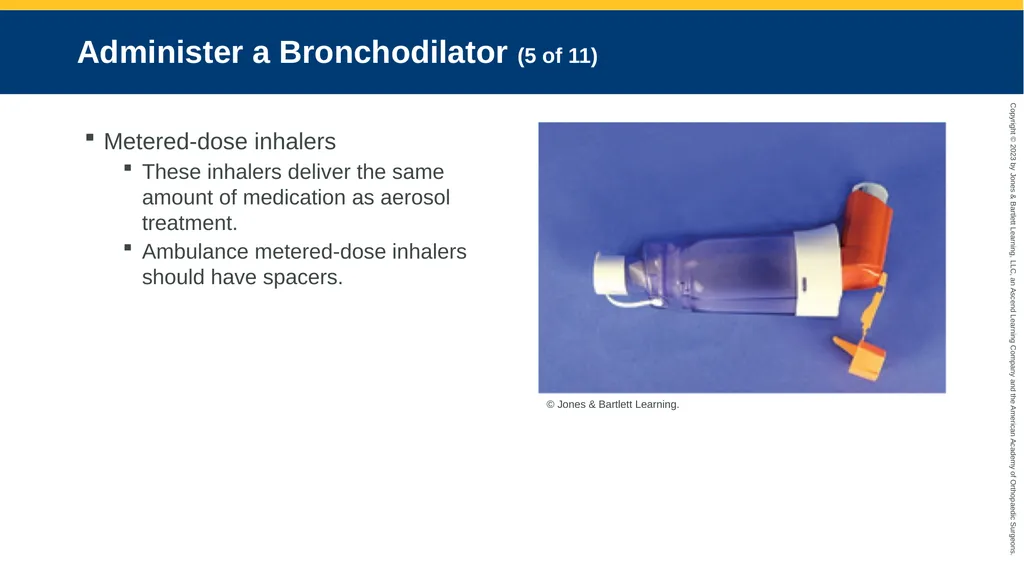 Respiratory Emergencies CHAPTER 17 Introduction - slide 83 of 179