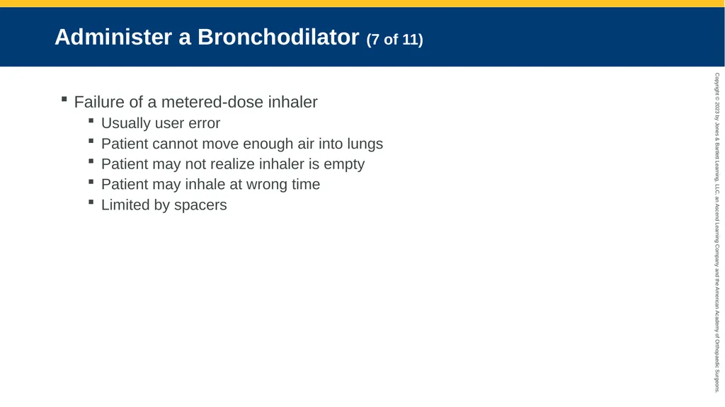 Respiratory Emergencies CHAPTER 17 Introduction - slide 85 of 179