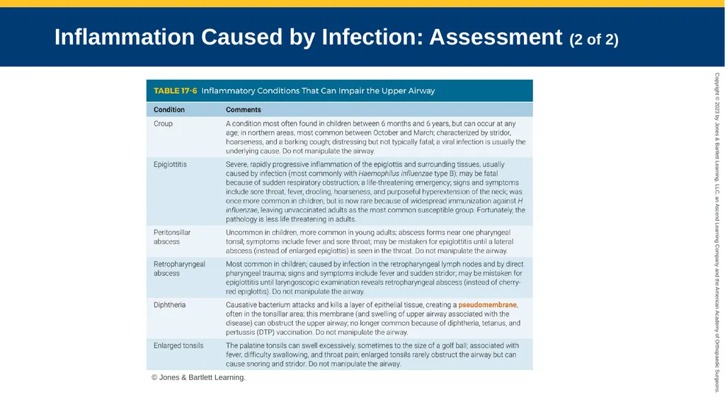 Respiratory Emergencies CHAPTER 17 Introduction - slide 111 of 179